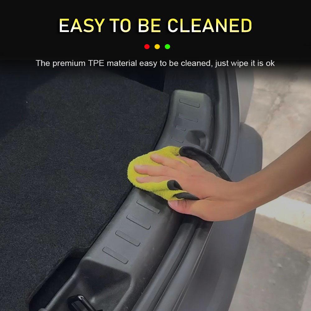 For Tesla New Model Y LAUNCH 2025 Juniper 2025+ Trunk Threshold Strip TPE Anti Scratch Protection Lid Cover Trunk Sill Guard Mat