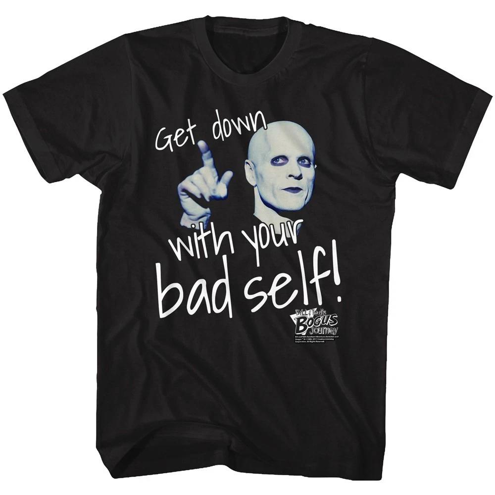Bill & Ted s Bogus Journey Movie Death Get Down With Your Bad Self Men s T shirt 3XL