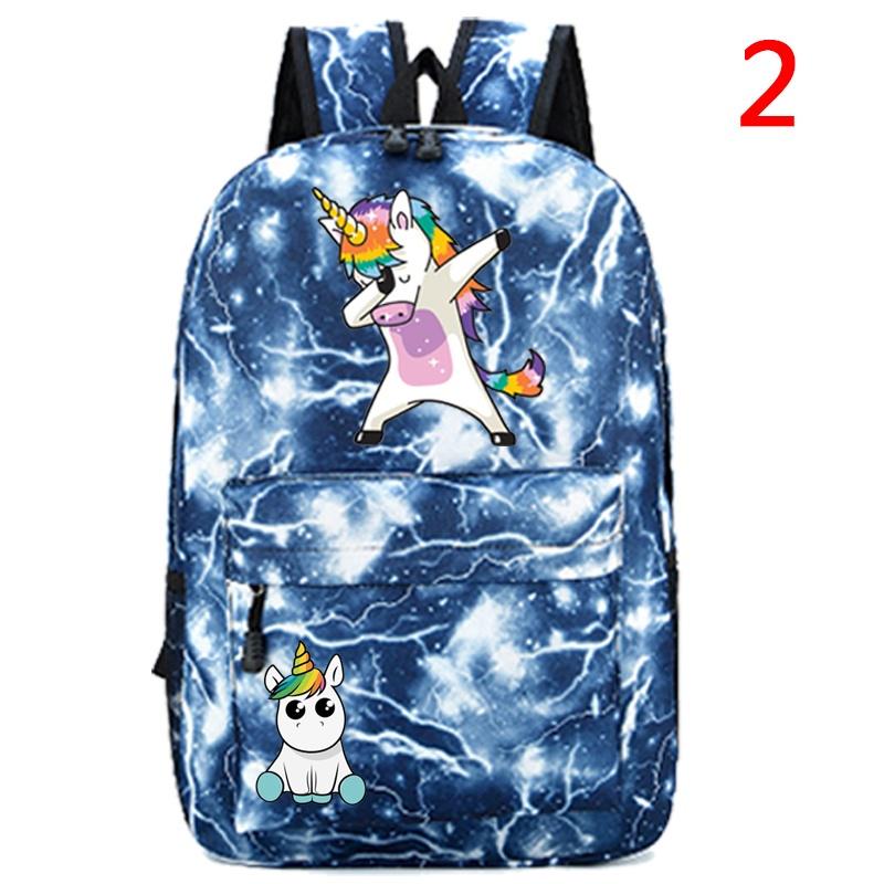 dabbing unicorn backpack