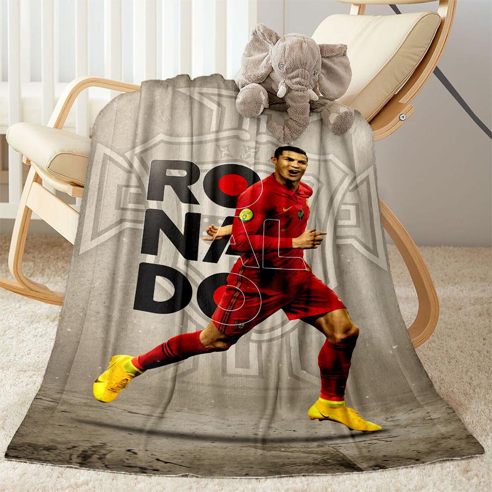 Cristiano Ronaldo 54 Blanket Durable Comfort Great for Livingroom Couch Office for All Occasions Modern Style Best Holiday Gift for Friends Family