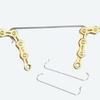 10 Steel Cycling Chain Hook Compact Bike Repair Accessories For Trail Commuting Maintenance