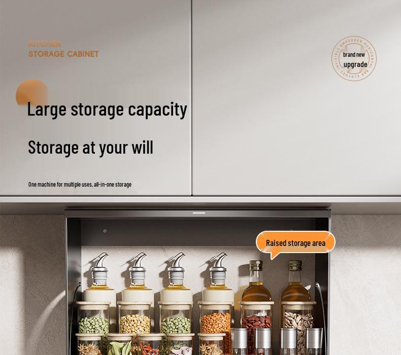 Punch-Free Wall-Mount Kitchen Seasoning and Storage Rack
