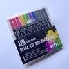 Double-Ended Fineliner Soft Tip Watercolor Pens - Children's Art Set