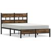 VidaXL Bed Frames Without Mattress with Headboard 120x190 Cm, Double Bed, Bedroom Furniture, Guest Bed, Bed, 4017197