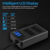 LP-E10 Dual-slot Camera Battery Charger Suitable for Canon EOsRebel T3,T5,T6,T7,EOS 1200D,EOS 1300D,EOS 2000D, EOS3000D Etc.