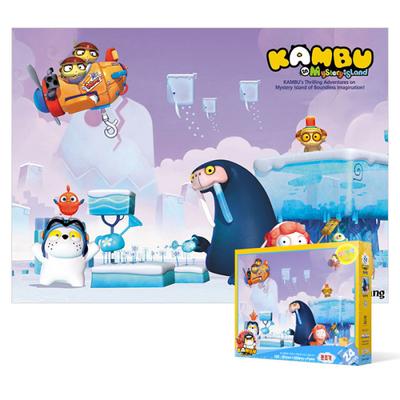 24-piece Jigsaw Puzzle / Kambu - Ice Free Village (Floor), Popular Korean Puzzle