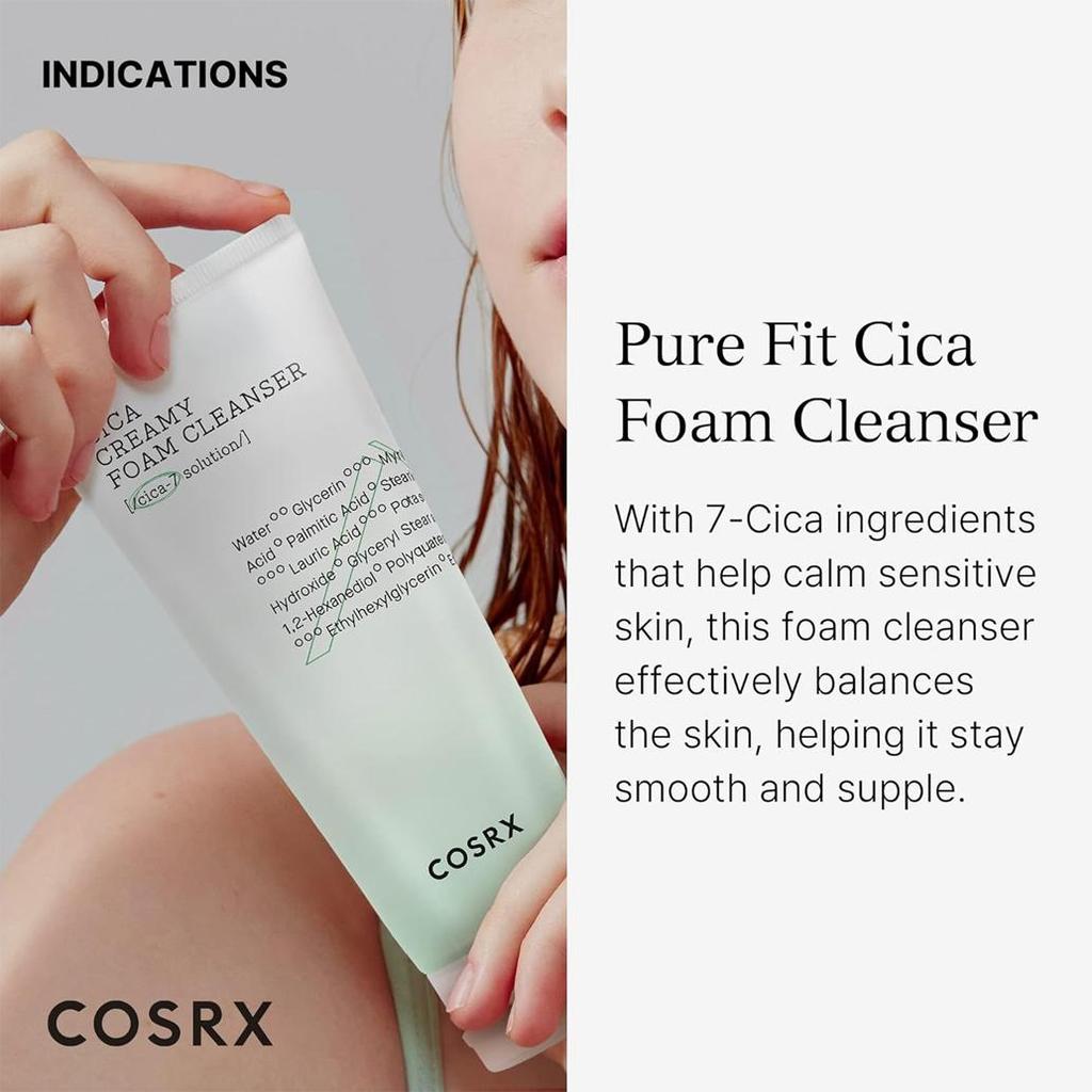 Pure Fit Cica Creamy Foam Cleanser 150ml
