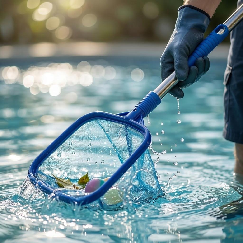 Swimming Pool Cleaning Net Fishing