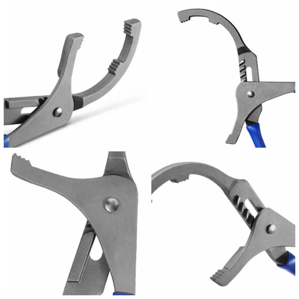 Adjustable Filter Removal Tool Blue Oil Filter Pliers New Disassembly Tools