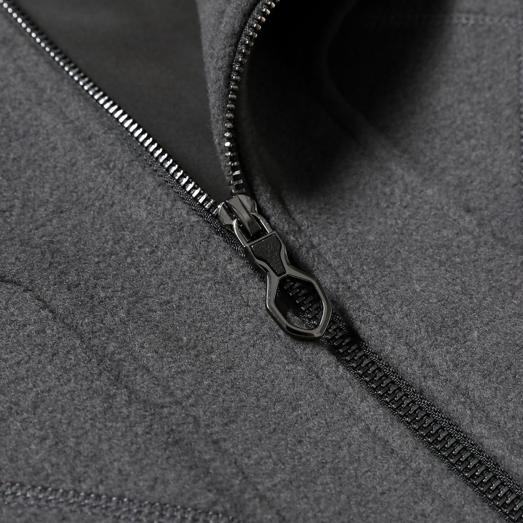 Jovo Spring and Autumn Cotton Wool Baseball Collar Coat