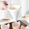 2pecs Cream Batter Dispenser Funnel Chocolate Candy Icing Funnel Mold Bakeware Foodgrade Plastic Pancake Cake Baking Tool DIY Kitchen