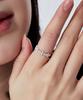 Helene Jewelry 925 Silver Poulsen Cross Cubic Miss Ring (Type D)