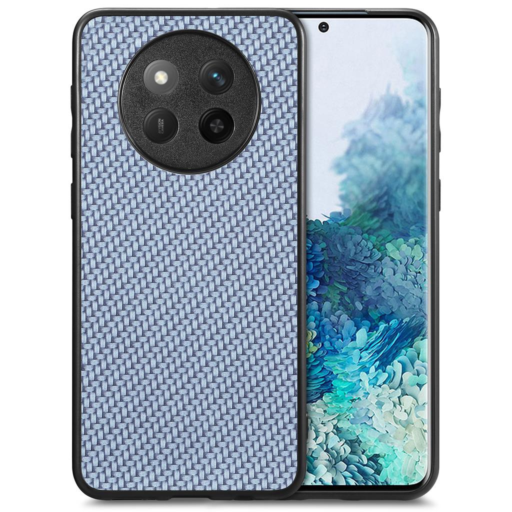 For Honor Magic7 Lite 5G/X9c 5G/X60 Pro 5G Case Carbon Fiber Texture PU Leather+PC+TPU Phone Cover