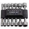 9/14PCS Hexagon Nut Driver Drill Bit Socket Screwdriver Wrench Set Drill Bit Adapter for Electric Screwdriver Handle Tool