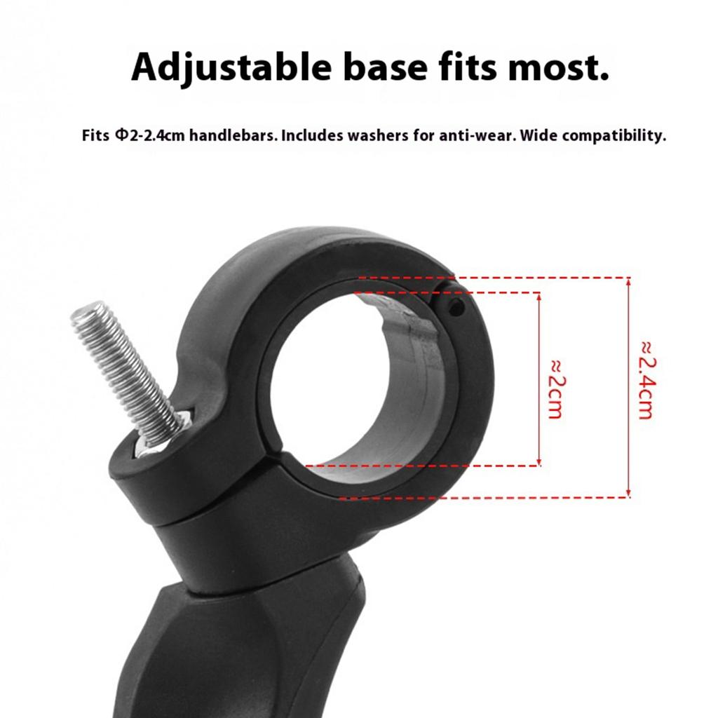 Mountain Bike Reflection Mirror Rotatable Bike Rearview Mirror Bicycle Mirror Outdoor Riding Accessories
