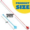 Joyfy Pcs Sticky Hands Party Favors Kids Assorted Stretchy Slappy Fun Fidget Toys Birthday Chirstmas Gift 48/120 for Kid Friendly Entertaining Play
