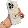 Applicable iphone16promax protective case West Highland puppy skin feeling jelly case Apple 15 creative mobile phone case