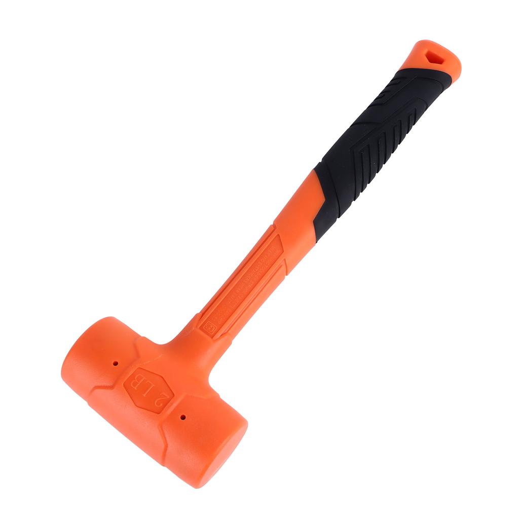 Gumová palička Kladivo Neodskakující Tvrdá kůže Přenosné kladivo Nástroj pro instalaci Klepání 2 lb