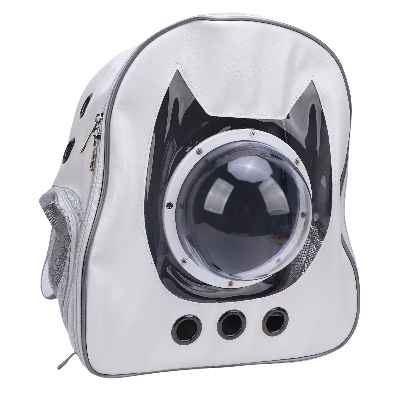 

Cat Backpack Carrier Large Space Transparent Window Breathable Portable Travel Carrier Backpack for Outdoor Camping Hiking