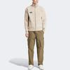 Adidas Originals Rossendale Solid Logo Loose Straight Work Pants Men pants Khaki-Green IN6752