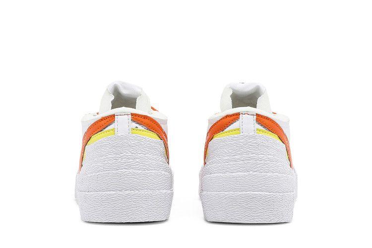 Nike Blazer Low Sacai White Magma Orange