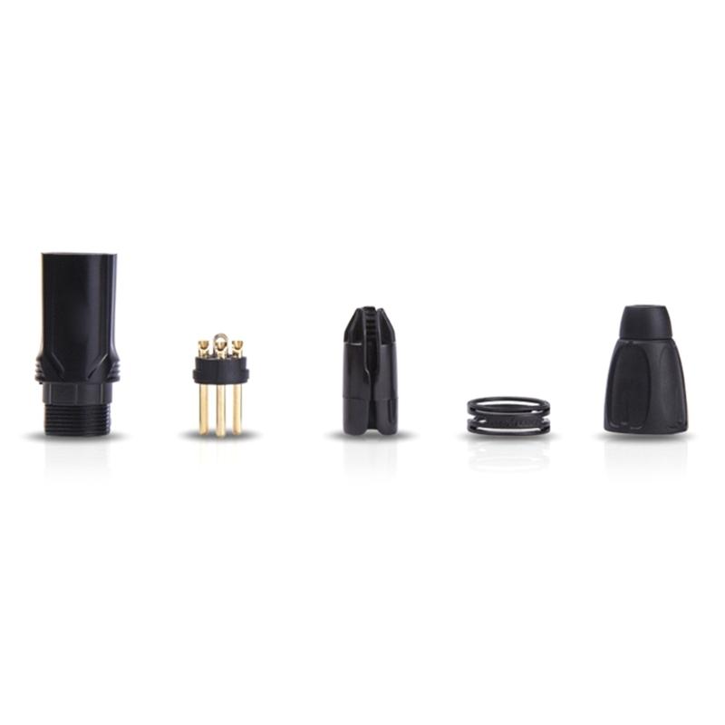 3Pin Male Female Auditory Connector for Mixing Consoles and Amplifiers with Metal Shell Durability