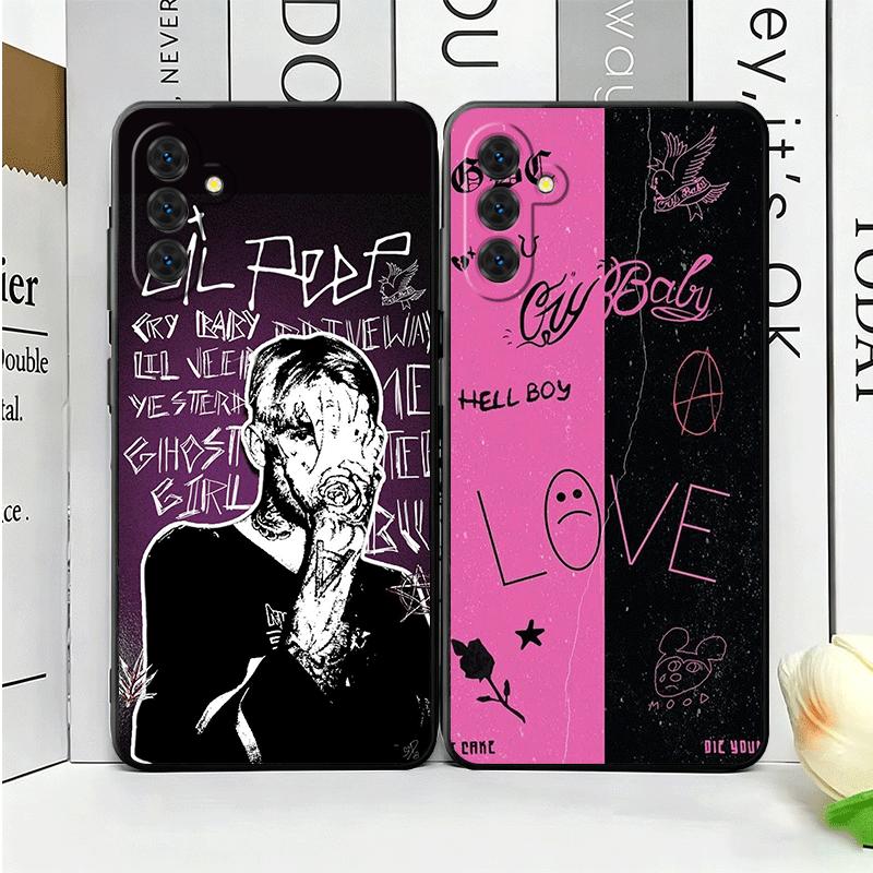 Lil Peep Hellboy Liebe Weiche Handyhülle für Samsung A17 A37 A57 A16 A26 A36 A56 A15 A25 A35 A55 A14 A24 A34 A54 A13 A23 A33 A53 A5