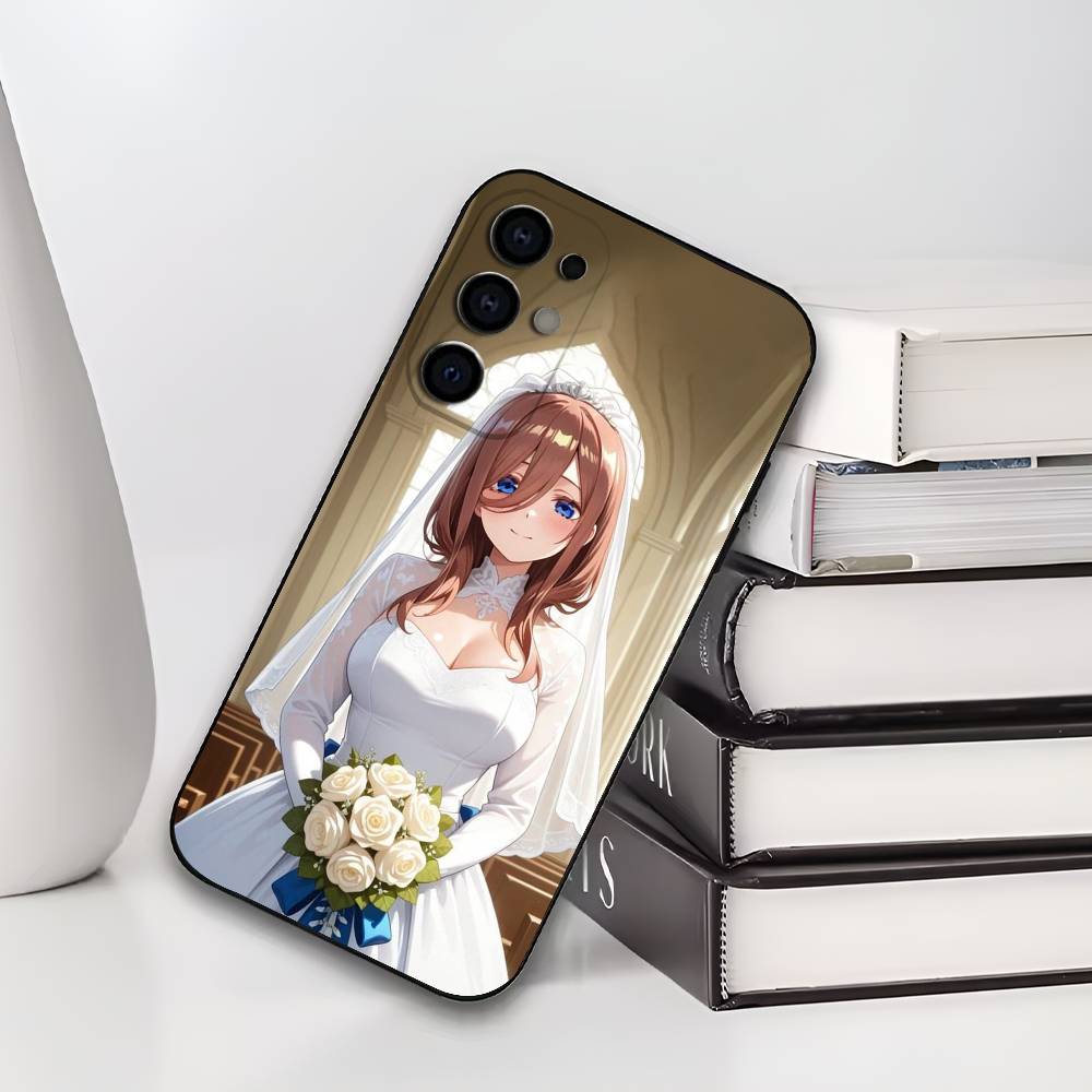 M-Miku N-Nakano Phone Case Silicone Soft For Samsung S25,S24,S21,S22,S23,S30,Ultra,S20,Plus,Fe,Lite