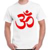 Om Aum Simbolo Induismo Meditazione Yoga Shanti Regalo Retro T-Shirt Unisex 2395