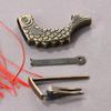 Mini Padlock Antique Bronze Lock Decorative Antique  Jewelry Storage Box
