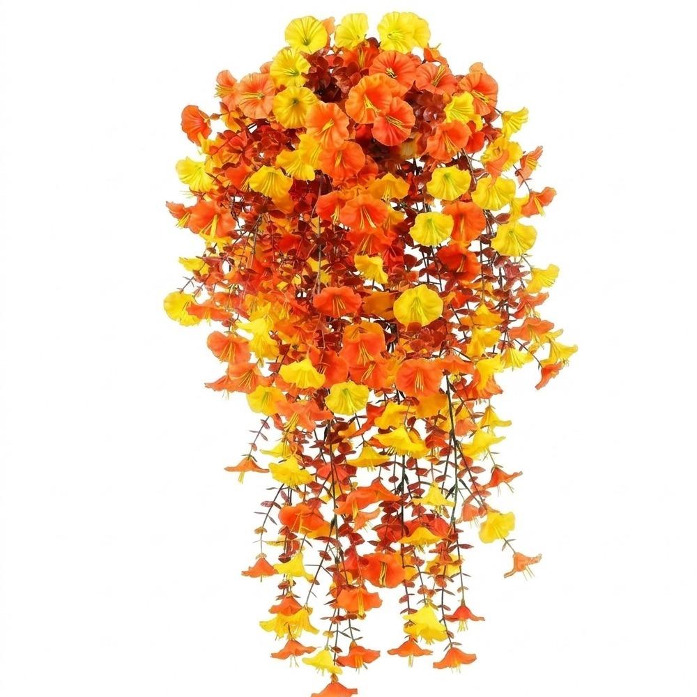 Blooming Flowers Artificial Morning Glory Flowers  DIY Balcony Garden