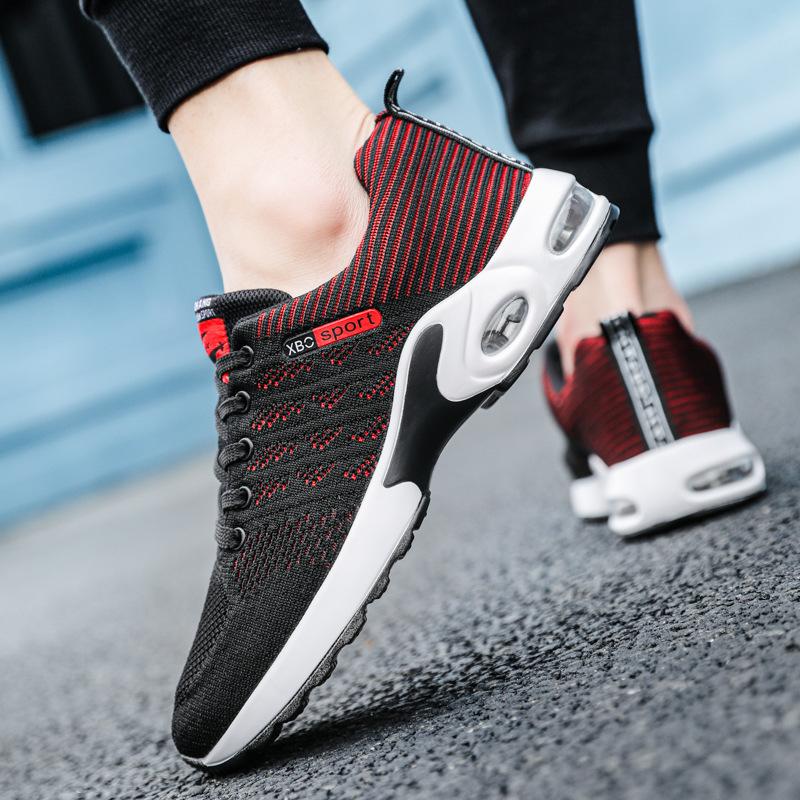 Running tide shoes 2021 summer sports style casual shoes personalized Korean version men's large size 48 street breathable mesh shoes