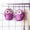 Purple Heat Insulated Mitts Non Slip Microwave Glove Household Owl Oven Mitts  Hot Dish/Bowl