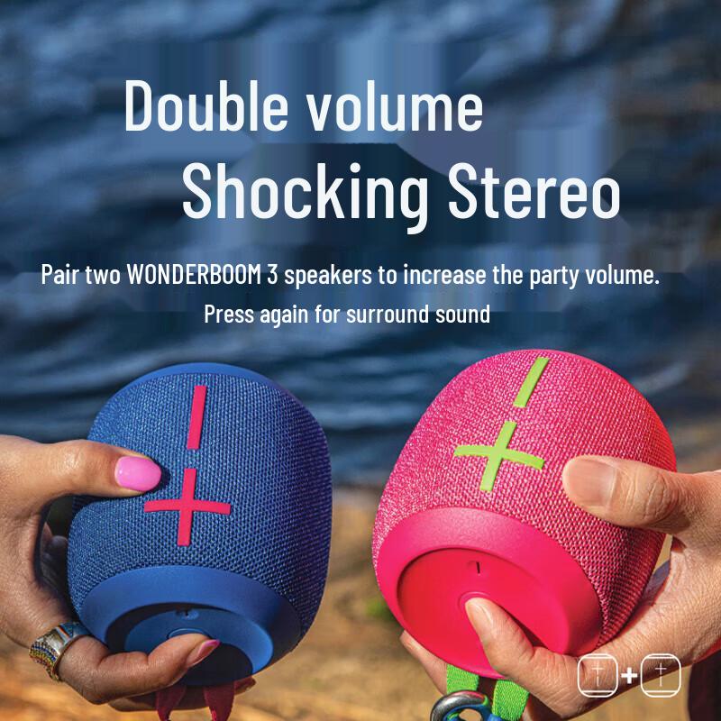 Logitech WONDERBOOM 3 Wireless Bluetooth Speaker