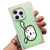 Jelly Two-in-one Mobile Phone Case Internet Celebrity Couple Cartoon Ins Style Mobile Phone Case High-end Large Hole Anti-fingerprint