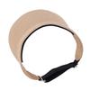 Outdoor Beach Roll-up Womens Wide Brim Hat UV Protective Sun Visor Hat Straw Foldable Cap