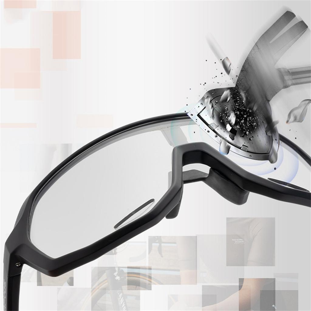 Color Changing Sports Glasses Cool Sunglasses For Men And Women Outdoor Shades Goggles For Baseball Cycling Running