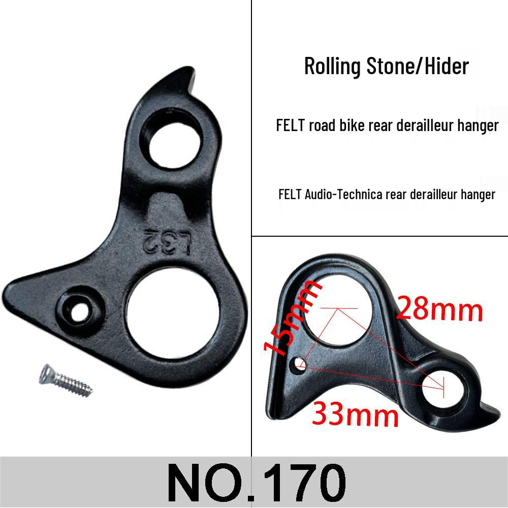 Universal Aluminum Alloy Bike Rear Derailleur Hanger Hook 161-180
