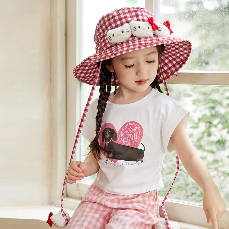 LUSON 2025 Summer Baby Girls Cartoon Short Sleeve T-Shirt 110