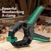 Portable Plastic Quick Clamp Non-slip Handle Spring Clamps Heavy Duty Locking Pliers Multi-Purpose Woodworking Tool Woodworking
