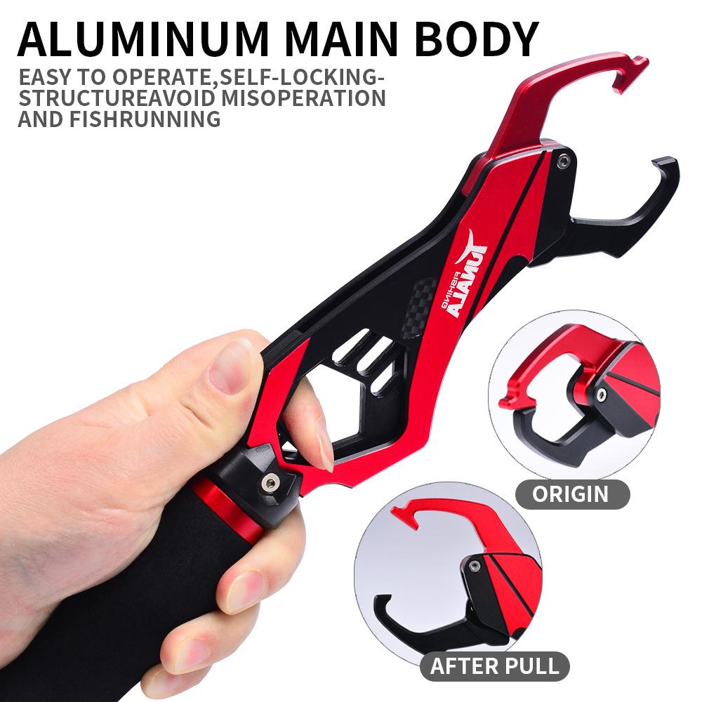 Lv Hejin Lu Ya Tong Big Object Control Fish Set with Weighing Fish Clamp Fishing Tool 360 Degree Rotating Grip