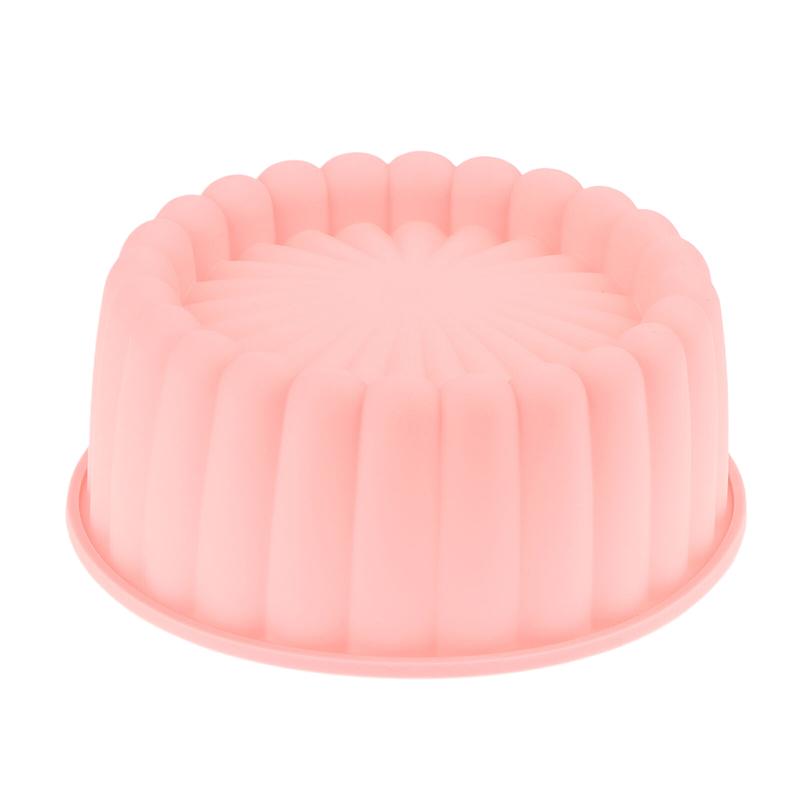 Large Sunflower Cake Silicone Mold Baking Tray Circular Chocolate Jelly Mould Diy Dessert Pudding Making Birthday Gift Bakeware