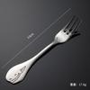 304 Stainless Steel Ocean Fish Fork Spoon Coffee Stirring Stick Dolphin Whale Series Creative Children's Western Tableware
