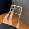 Luxury Matte Transparent Phone Case For iPhone 12 13 14 15 16 Pro Max 17Air Plus Shockproof Bumper Cases Cover