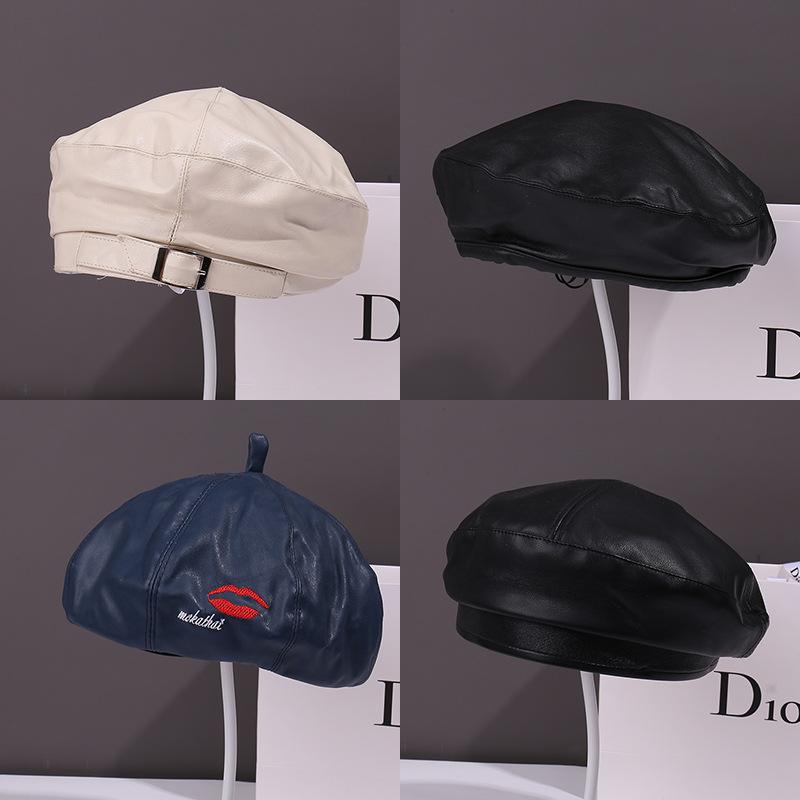 Spring and Autumn New Berets Children's Fashion Versatile Face Painter Hat Casual Newsboy Forward Hat
