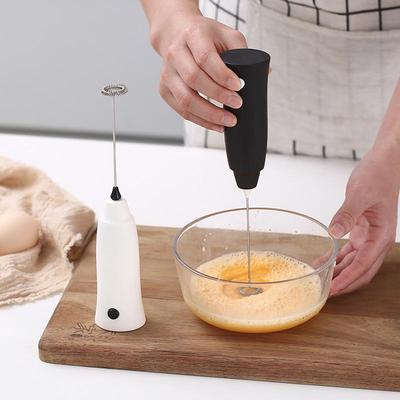 Stainless Steel Electric Egg Beater - Multifunctional Mini Mixer for Coffee, Milk, Tea, and Baking
