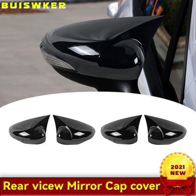 M Style Side Mirror Covers Caps For Ford Fiesta MK7 2009-2018 Rear View Mirror Case Cover Cover Accessories Add On
