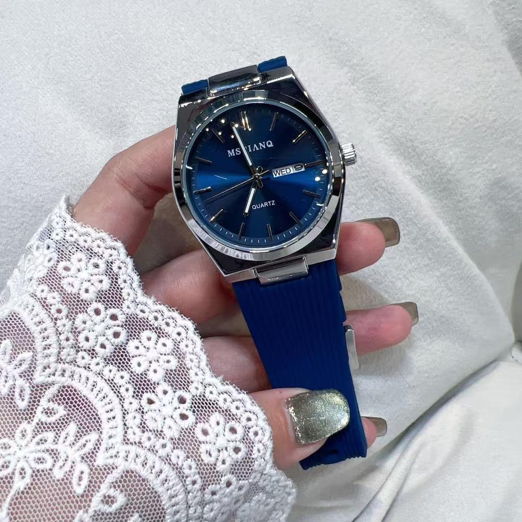 Watch Men'S Fashion Simple Double Calendar Premium Temperament Flavor Luminous Men'S Watch Quartz Watch