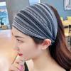 Pearl Organza Hairbands Multicolor Turban Headband Elegant White Hair Cower  Face Wash