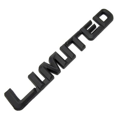Metallo 3D LIMITATO Lettere Corsive Adesivo Emblema Distintivo Decorazione Carrozzeria Bagagliaio Posteriore Auto